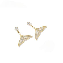  DIVA- Golden Mermaid Tail Earrings