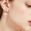 DIVA- Golden Mermaid Tail Earrings