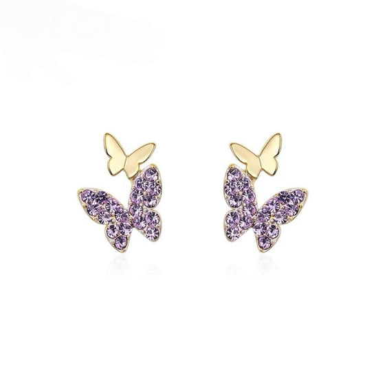 DIVA - Papillon Duo Stud Earrings
