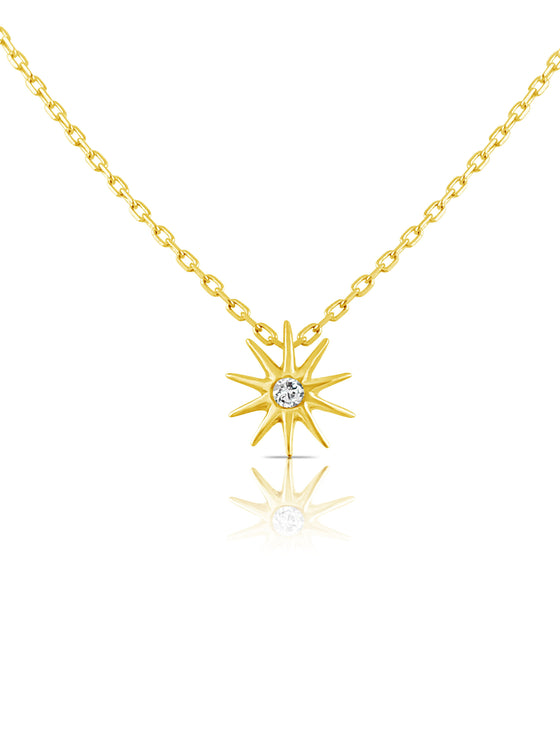 J.Que FINE Solaris Diamond Necklace